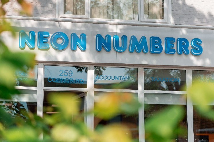Neon Numbers office